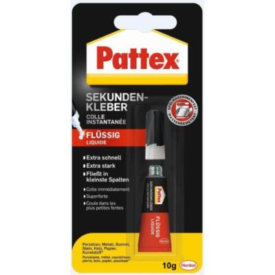Pattex Sekundenkleber Classic flüssig Modellbau Hobby für Holz Metall Pappe 10g