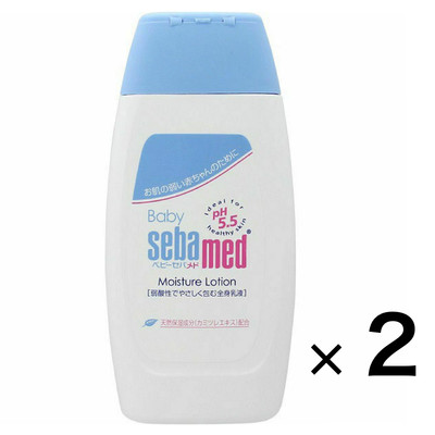 Rohto Bady Seba Med Moisture Lotion 5.5ph Baby Lotion 2Pack Set 200ml 
