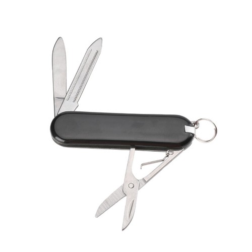 Multi-Function Army Knife - Black Mini Multi-Tool, Pocket Knife with Scissors US