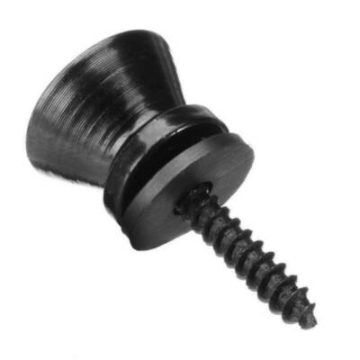 2pcs Guitar Metal Strap Locks Button End Pins Pegs Screw for Guitar Bass Ukulele