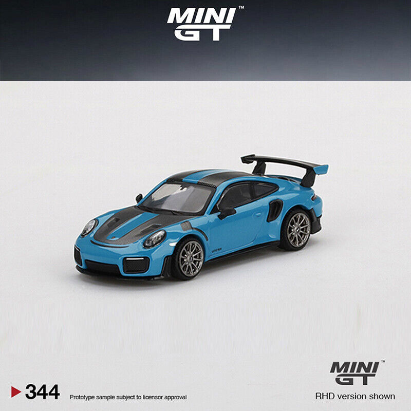 Mini GT 1:64 Model Car Porsche 991 GT2 RS Alloy Die-cast Vehicle