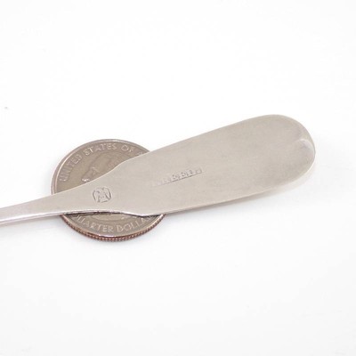 Isaac Reed Philedelphia Coin Silver Monogram LH Spoon
