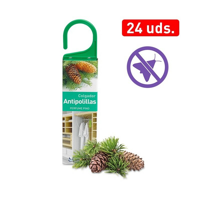 Set 24 Pezzi Antitarmico Anti Tarme Profumato Con Gancio Deodorante Pino dfh
