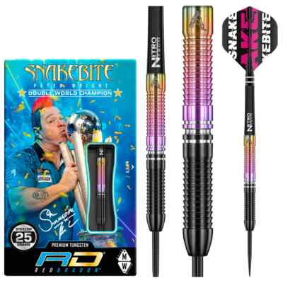 Red Dragon Peter Wright Snakebite World Champion SE 2020 Steeldarts 21g, 23g, 25