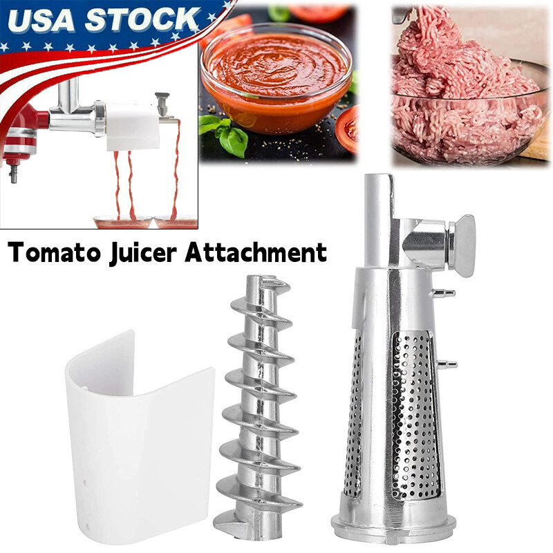 Tomato Juicer Fruit Vegetable Strainer Attachment For Kitchenaid Stand Mixer US
