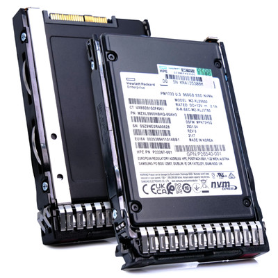 HP/Samsung PM1733 960GB NVMe U.3 2.5'' SSD - MZXL5960HBHQ
