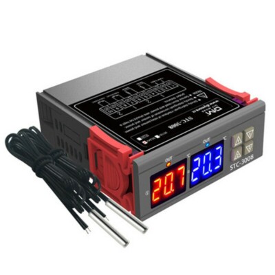 STC 3008/3028 Intelligent Digital Display Temperature Humidity Controller AC DC