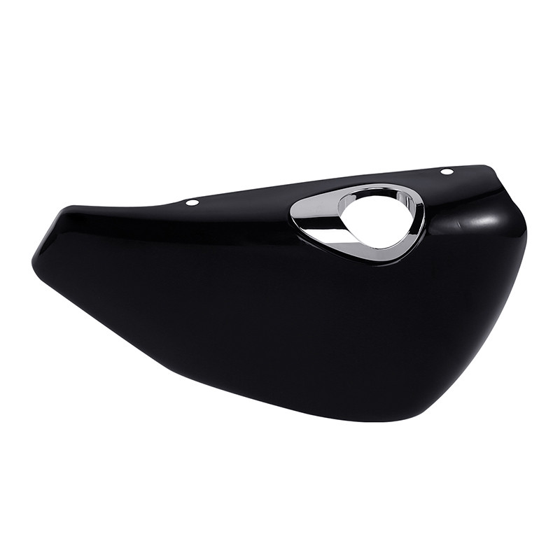 Left / Right Black Battery Covers Fit For Harley Sportster XL883 1200 2014-2022