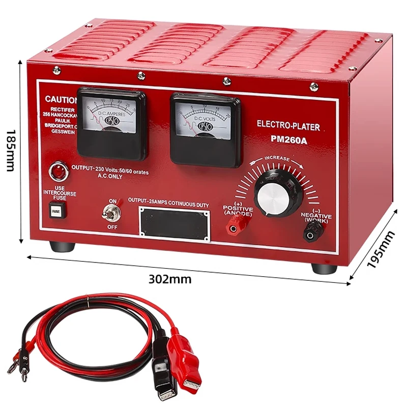 Electroplating machine small gold plating equipment set 24K black gold liquid je