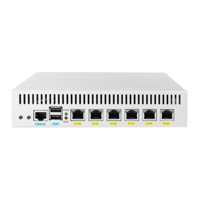 D525 Firewall pc 6 gigabit LAN desktop mini computer support pFsense