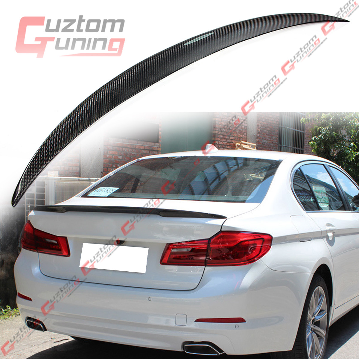 FOR 17-2023 BMW G30 530i 540i F90 M5 PERFORMANCE CARBON FIBER TRUNK SPOILER WING