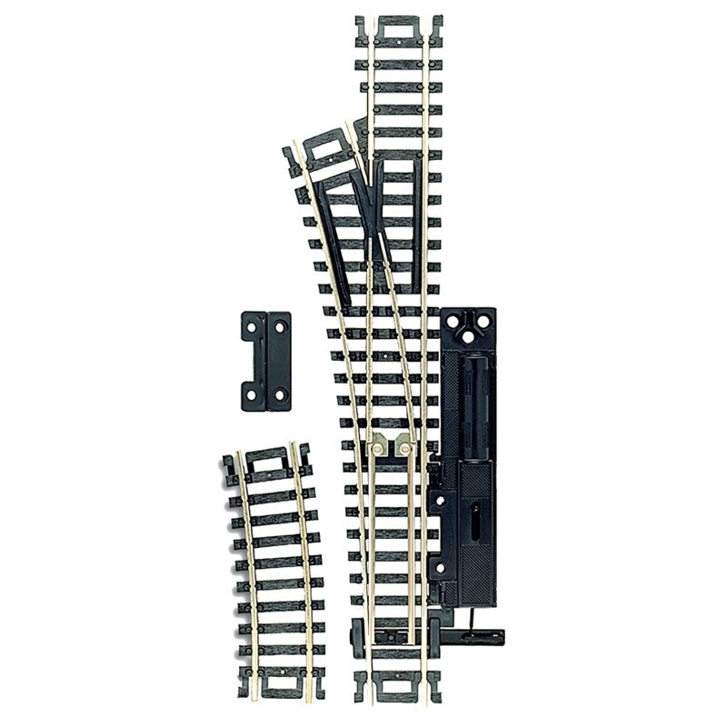 Atlas 860 HO Code 100 LH Left Hand Snap-Switch Manual Turnout