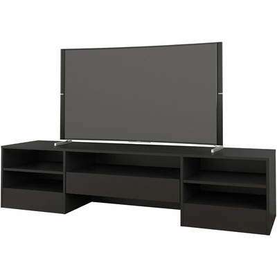 72-inch 1 Drawer Black