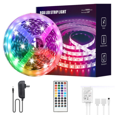 USB LED Strip Light 32ft LED Strip Lights  Bedroom for Indoor Use Outdoor Use