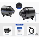 1080P Mini Spy Camera WiFi HD Hidden Camera with Cyclic Record Home Security Cam - Image 3