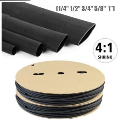 4:1 Heat Shrink Tubing Dual Wall Adhesive Shrinkable Tubes Waterproof