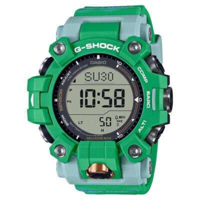 Pre-owned Casio G-shock Mudman Gw-9500kj-3jr Black Earthwatch Men's Watch In Box