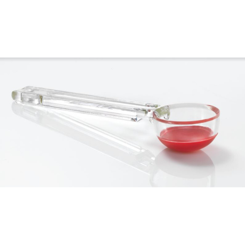 Cookie Dough Scoop Soft Finger Press to Release Red BPA Free Dishwasher Safe