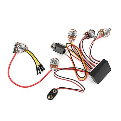 Active & Passive Equalizers Electric Bass Preamp Circuit Pickup Replacements
