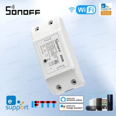 SONOFF Switch BASIC R2 Wifi Smart Switch Module 10A Wireless Remote Control Time