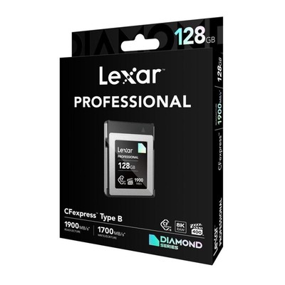 Lexar Professional Diamond CFexpress Typ B Card 128GB 256GB 512GB 1900MB/s Read