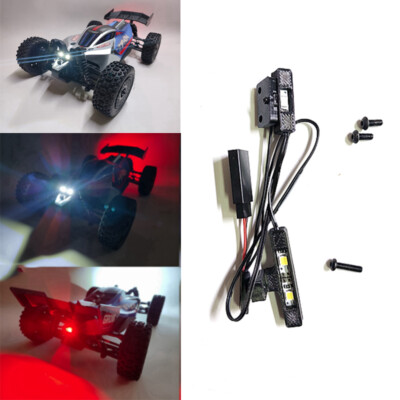 Front Spotlight + Tail Light Set for Arrma 1/18 Typhon Grom RC Car Upgrade Parts