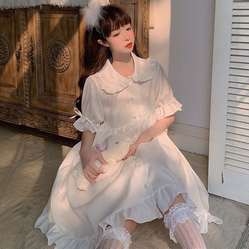 ワンピース jiltu petit frill dress white 0SIZE JILTU on X: 
