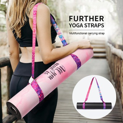Yogamatte Tragegurt Schultergurt für Yoga Mat Pilates Exercise Fitness Riemen DE