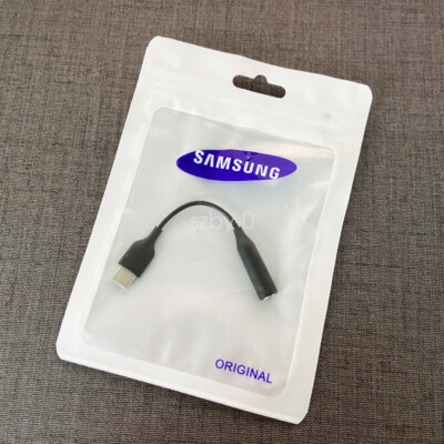 For Samsung USB-C To 3.5mm Jack Aux Adapter Type-c 3 5 Audio Headset Cable