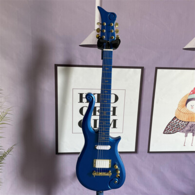 Diamond Series Prince Cloud Dark Blue Electric Guitar Gold S-H Pickups Hardware