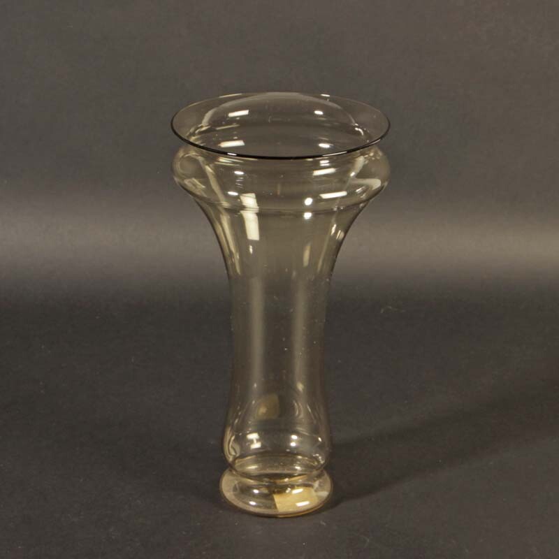 Soffiato Vase Cvm Oder Mvm Cappellin Venini Ca. 1920-30 Murano Glas Beige Top #2