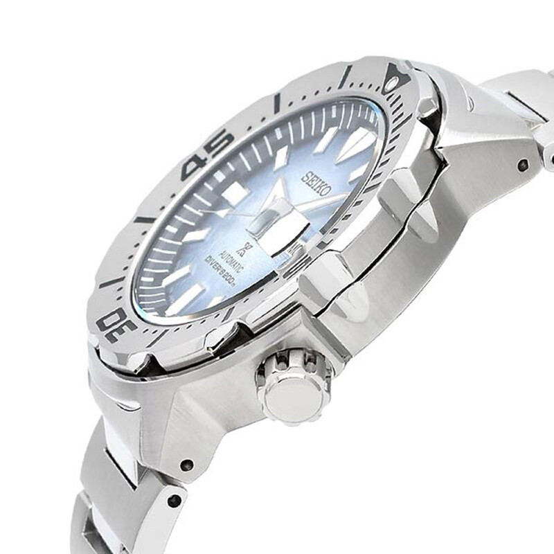 Pre-owned Seiko Prospex Monster Sbdy105 Save The Ocean Diver 200m