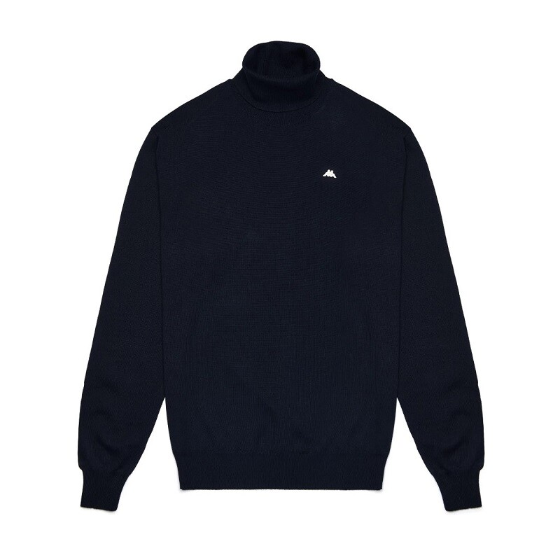 

Водолазка Robe di Kappa 651177W Трикотажный халат с воротником-поло Youth Deiron Blue, Синий