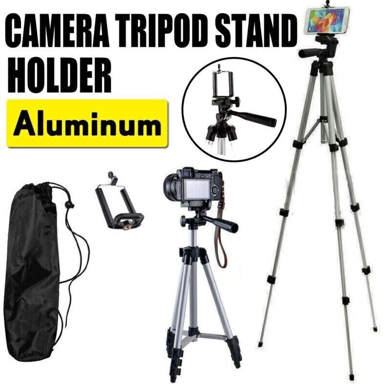 Professional Camera Phone Holder Tripod Stand for Smartphone iPhone Samsung+