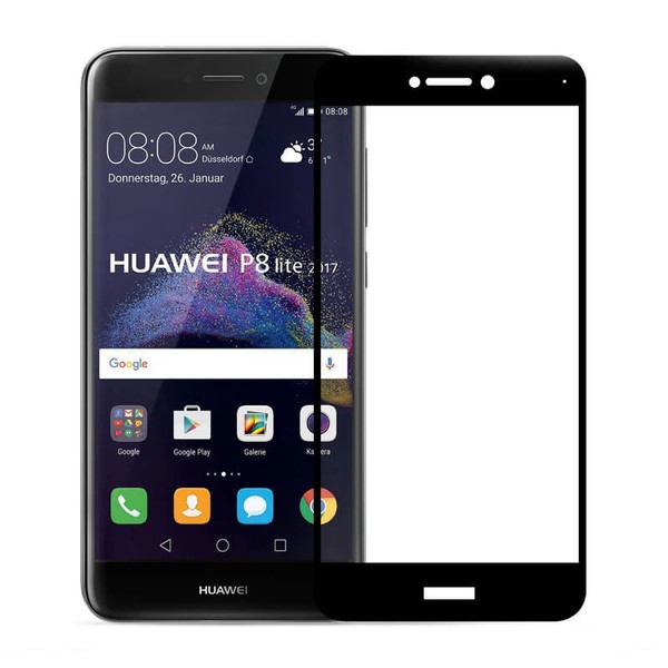 PROTECTOR COMPLETO PANTALLA DE CRISTAL TEMPLADO PARA HUAWEI P8 LITE 2017 - Imagen 3