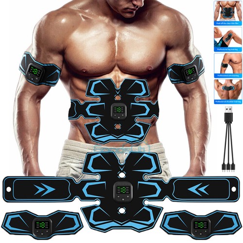 2024 Muscle Stimulator EMS Ab Trainer Tens Unit Portable Stimulater Abs Massager