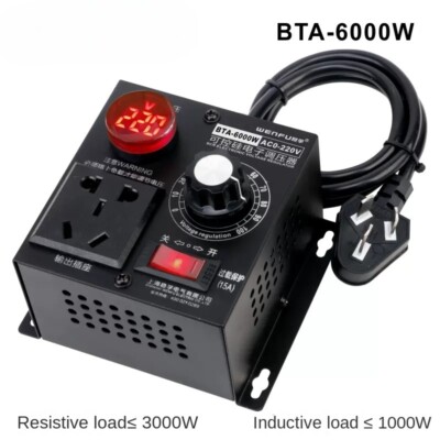 High-power Silicon Controlled Electronic Regulator  Variable Speed Governor