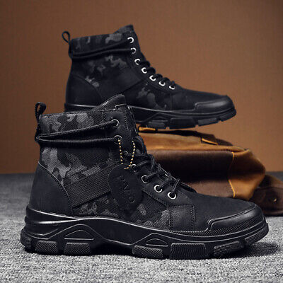 Botas Militares De Camuflaje Para Hombre Zapatos De Trabajo Antideslizantes Lujo