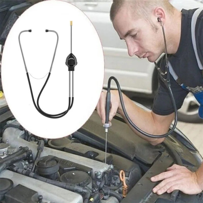 Car Engine Stethoscope - Mechanical Noise Detector for Auto Repair Automotive