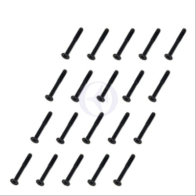 PD7295 Thunder Tiger Counter Sunk Cross Recess (20) M2.6*22mm TRA^