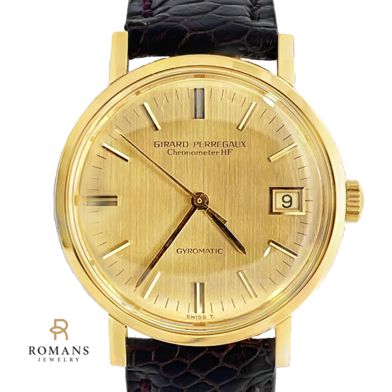 ~1960's girard perregaux ゴールド 手巻き時計 ウォッチ ジラール・ペルゴ イエローゴールドを購入 | Chrono24
