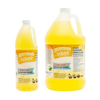 Glass Gleam Solar - Biodegradeable Solar Panel Cleaner Concentrate