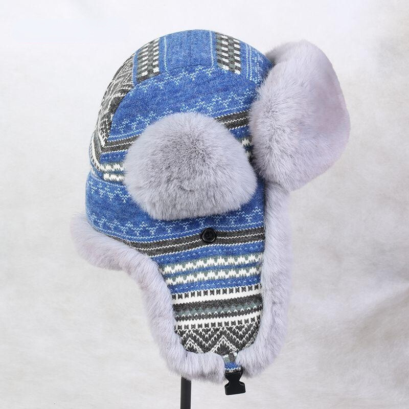 men-kids-trapper-hat-cap-ski-ushanka-russian-cossack-faux-fur-winter-cute