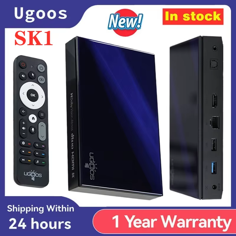 2024 New SK1 Smart TV Box Android 11 Amlogic S928X-K 8GB 128GB Wifi6 BT5.2 1000