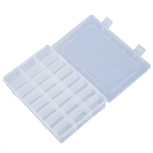 Boxen 7/14/21/28 Gitter Kunststoff Schmuck Aufbewahrung Box Organizer