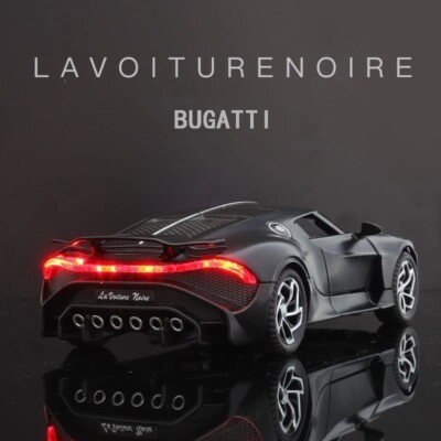 1:32 Bugatti La Voiture Noire 1/32 Diecast Metal Model Car Gift Toy Kids Adults