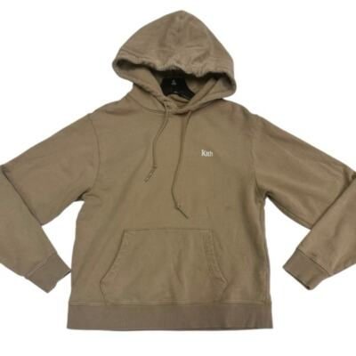 Kith Williams III Pullover Hoodie 'Molecule' EUC Size Small Tan | eBay