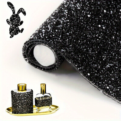 Bling Rhinestone Crystal Sticker Decal Sheet DIY Self-Adhesive Car Tablet Decor