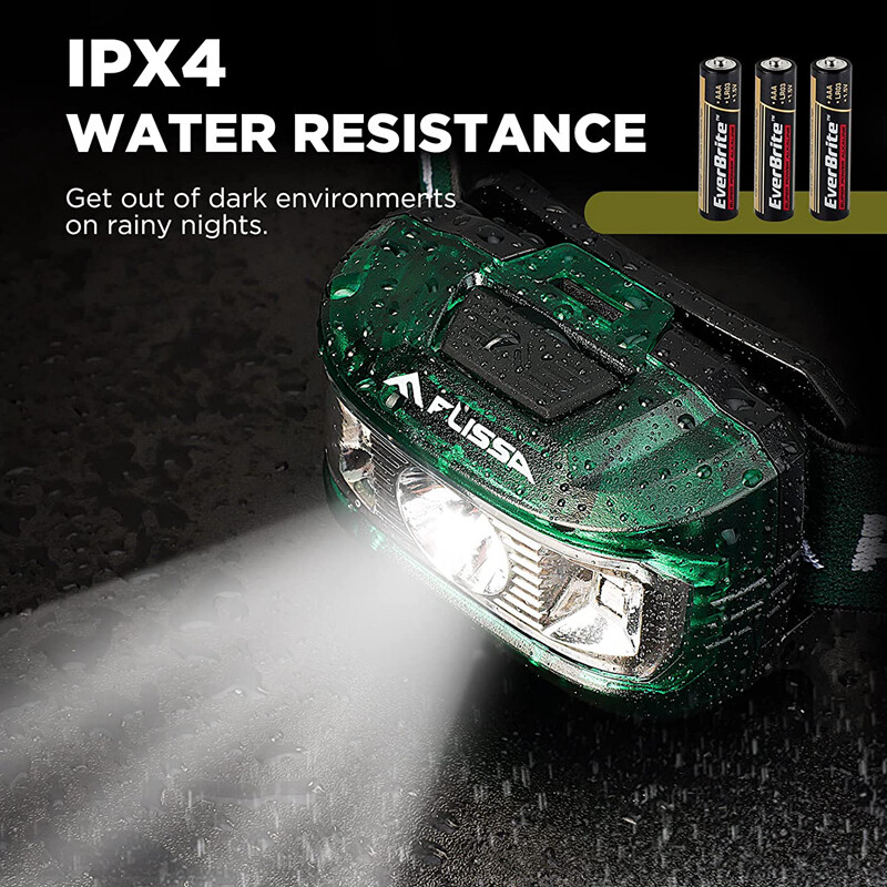 Flissa Waterproof LED Headlamp &Windproof Lighters &12-in-1 Multitool Plier Set