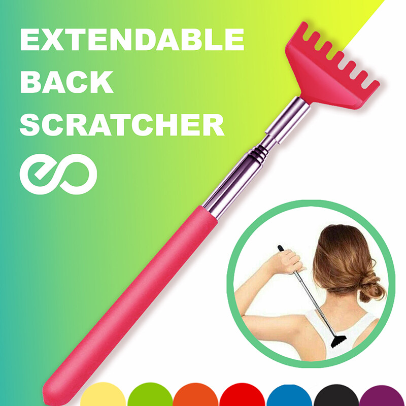 Extendable Back Scratcher Metal Claw Telescoping Backscratcher Massager Extend